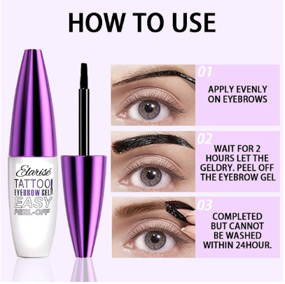 Easy Peel Eyebrow Gel